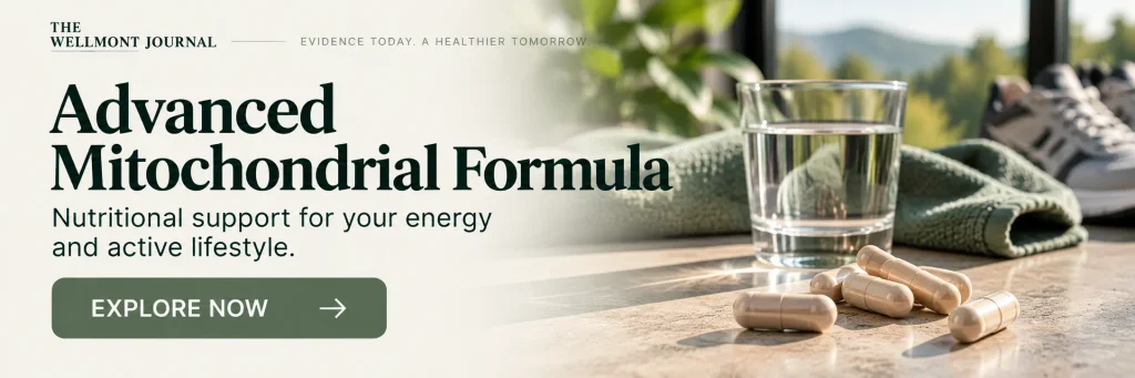 Advanced Mitochondrial Formula contextual product banner in an article about how to increase stamina and endurance.